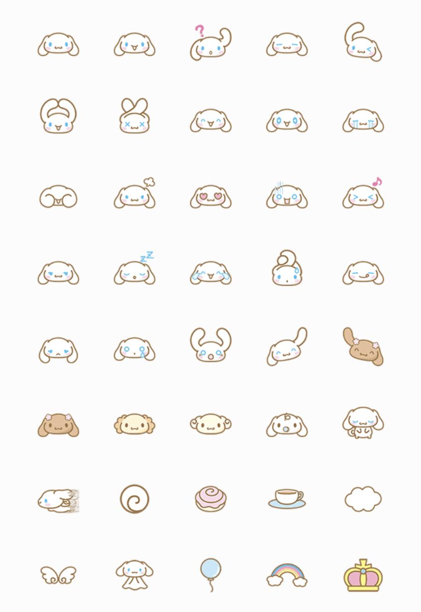 cute Cinnamon Roll backgrounds 0090