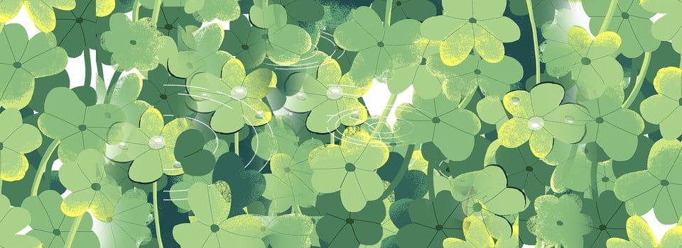 cute clover background 0055