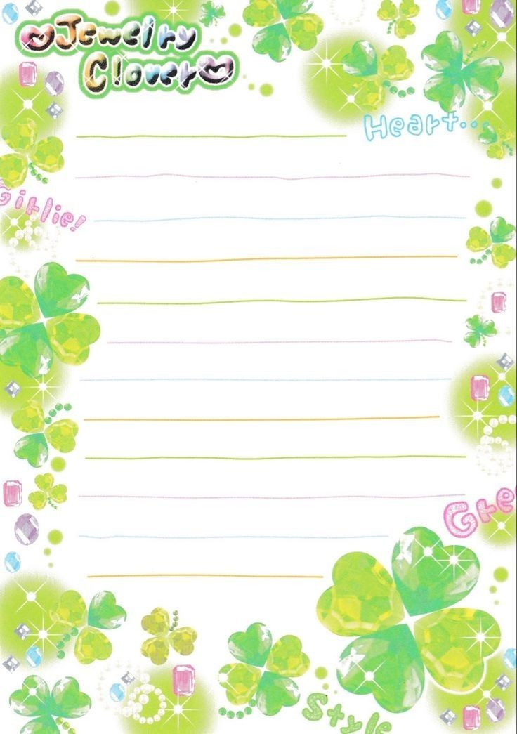 cute clover background 0067