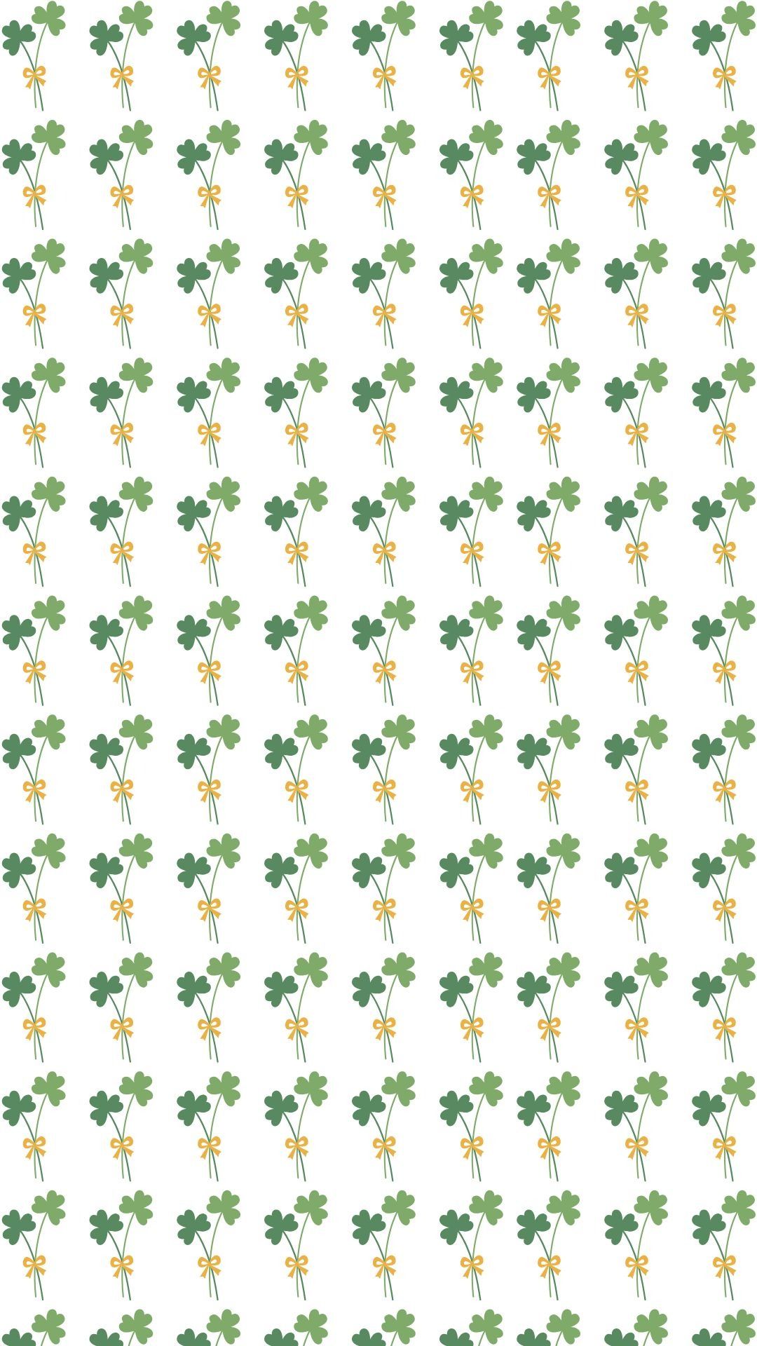 cute clover background 0076