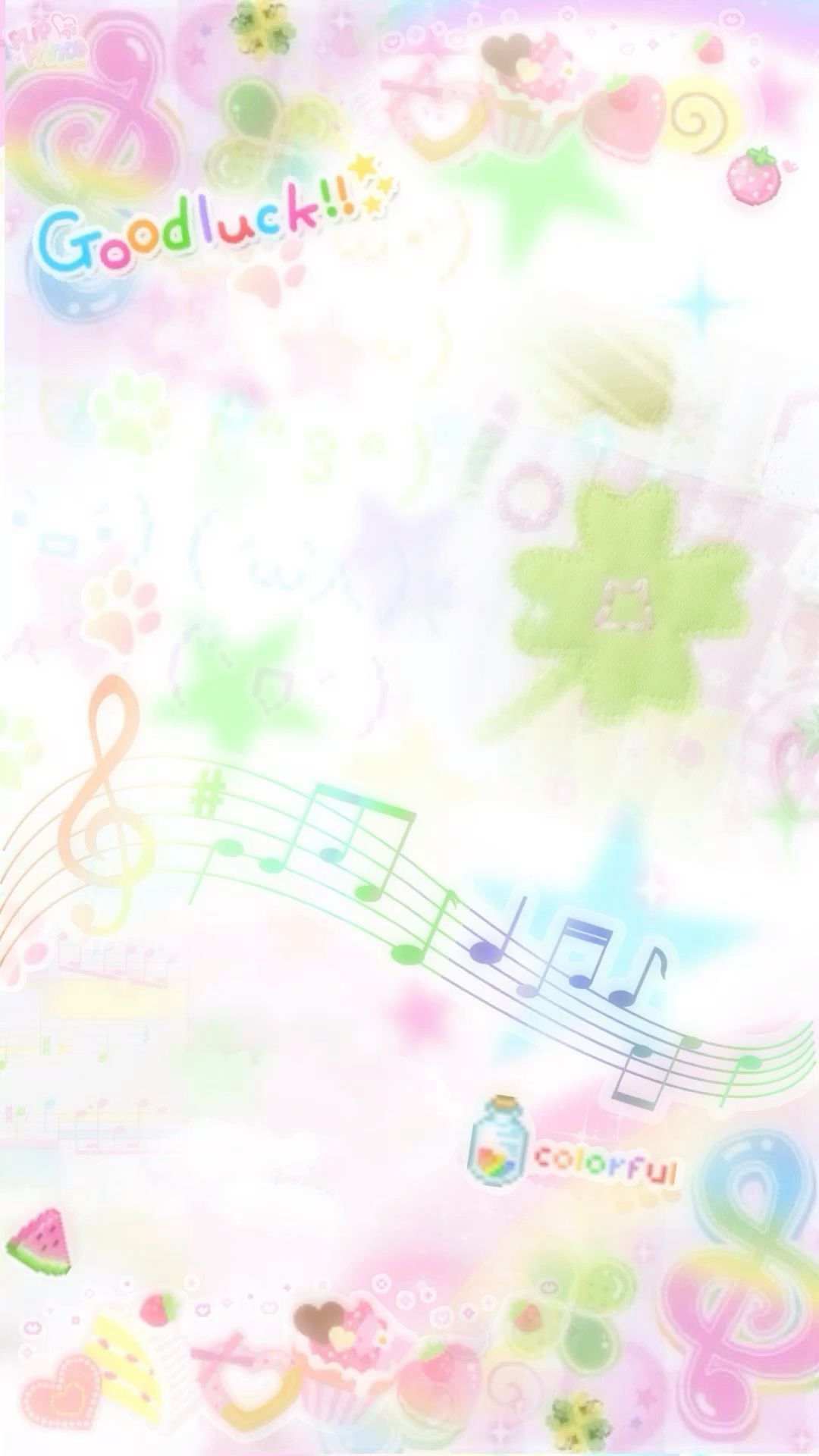 cute clover background 0080