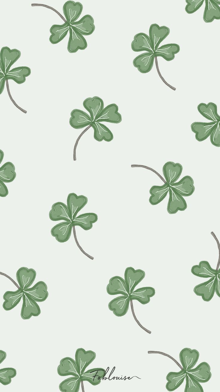 cute clover background 0087