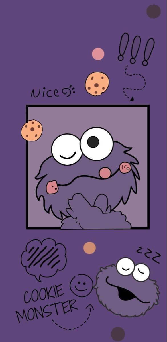 cute Cookie Monster backgrounds 0040