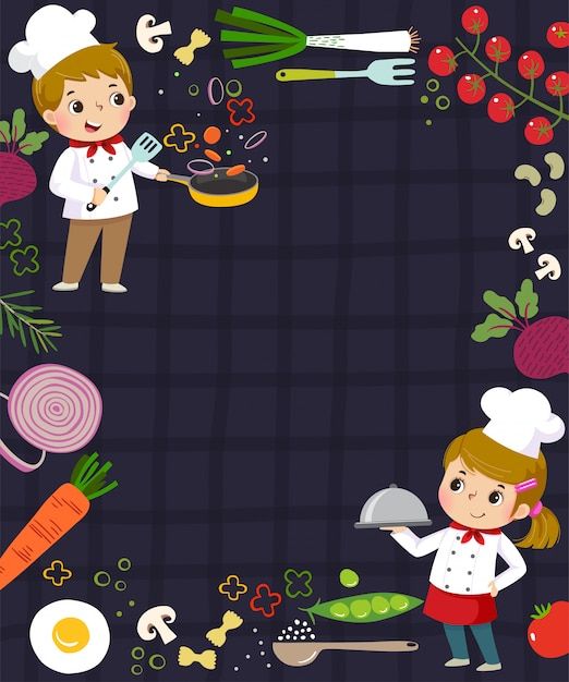 cute cooking background 0011