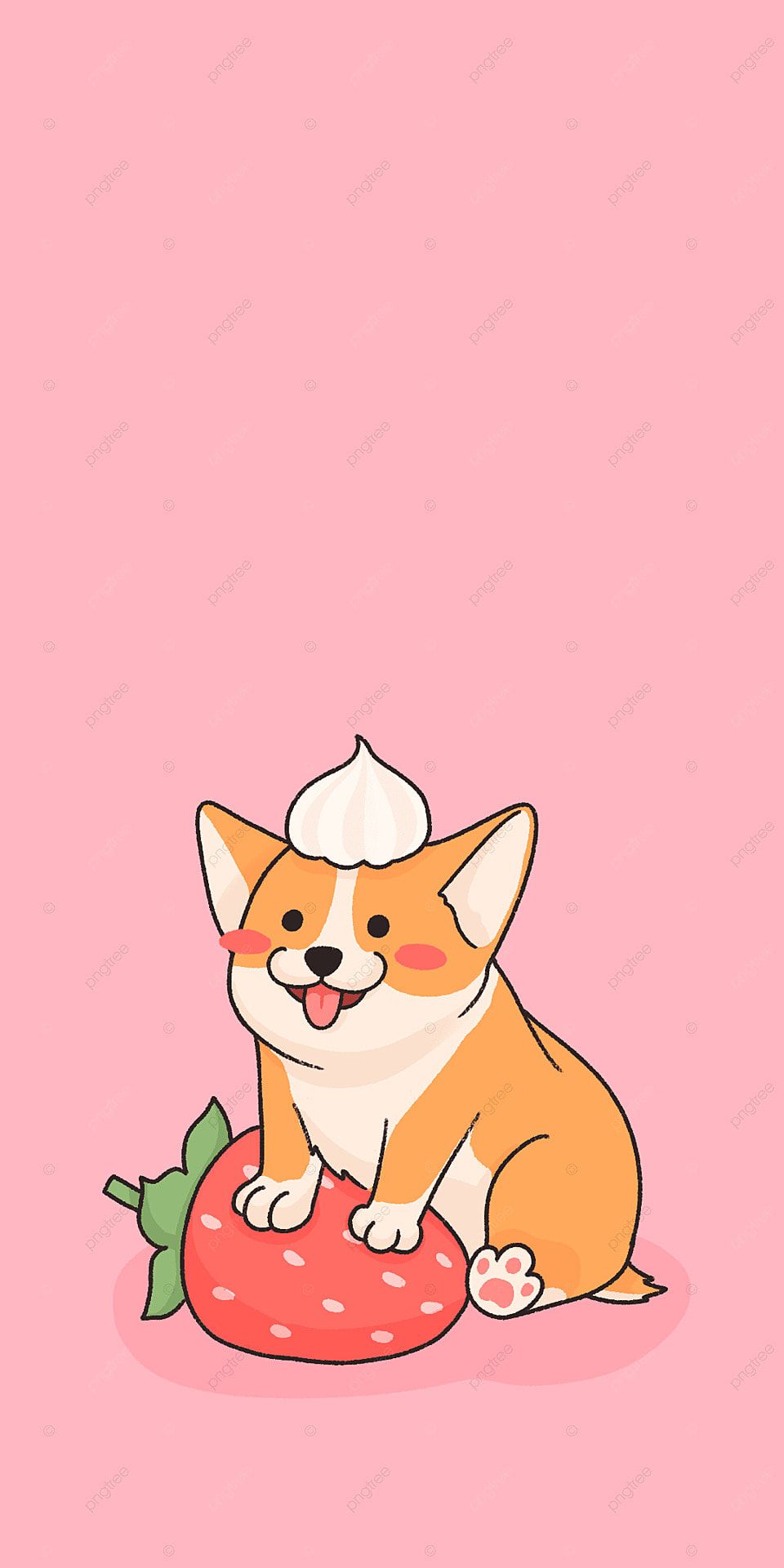 cute Corgi backgrounds 0014