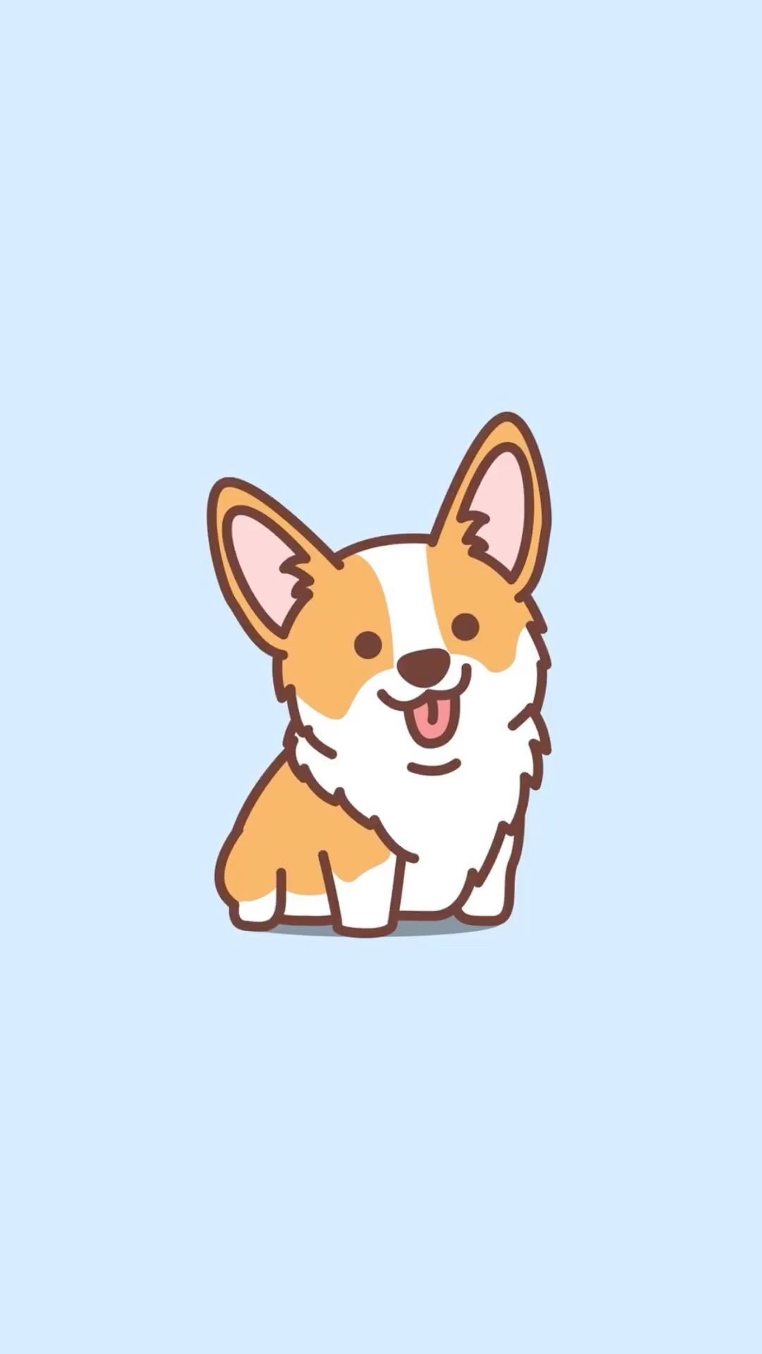 cute Corgi backgrounds 0017