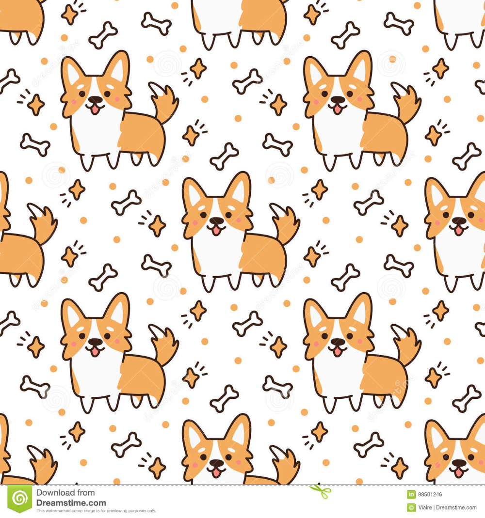 cute Corgi backgrounds 0022