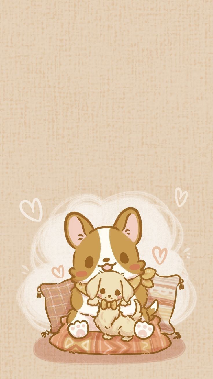 cute Corgi backgrounds 0024