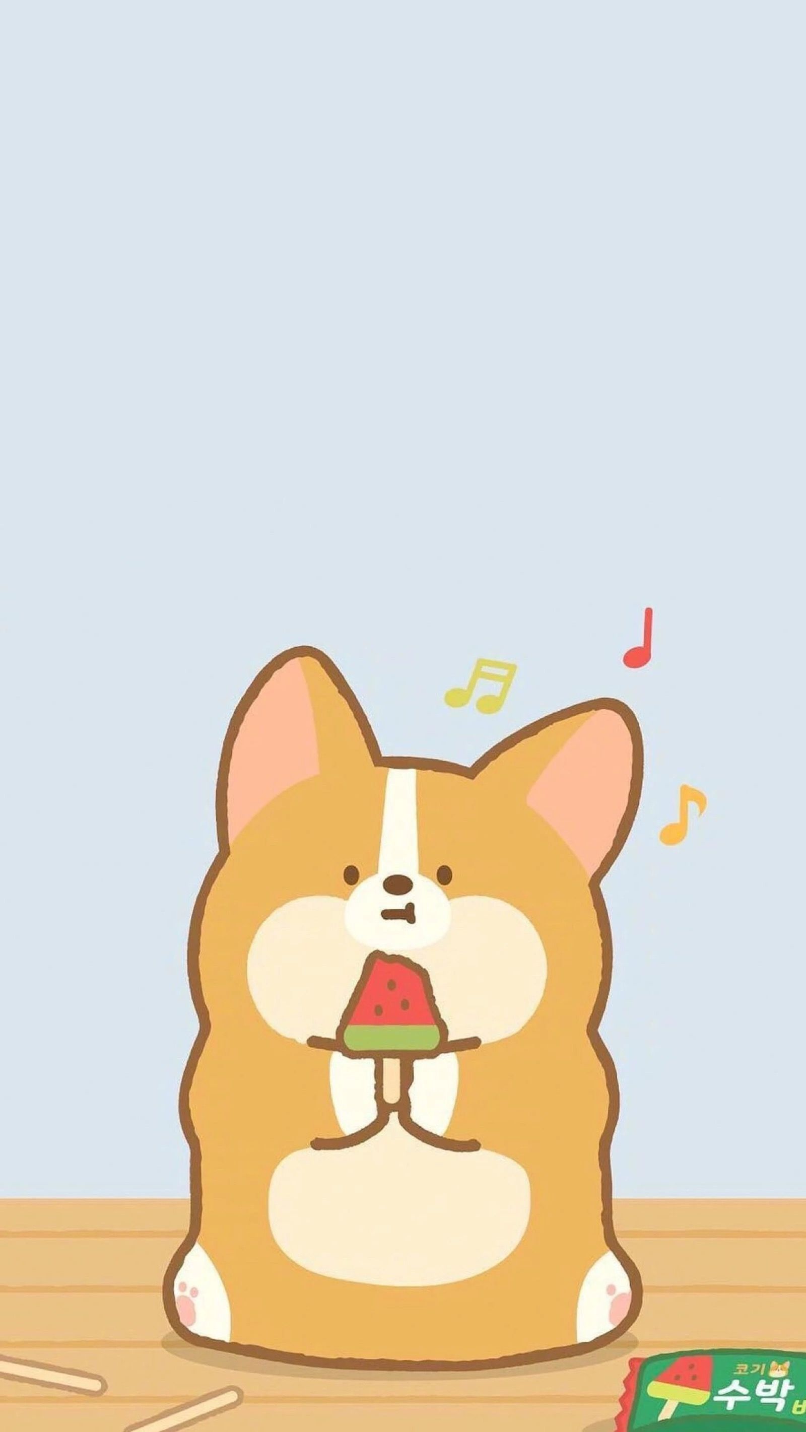 cute Corgi backgrounds 0025