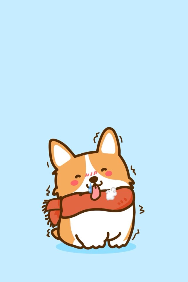 cute Corgi backgrounds 0059