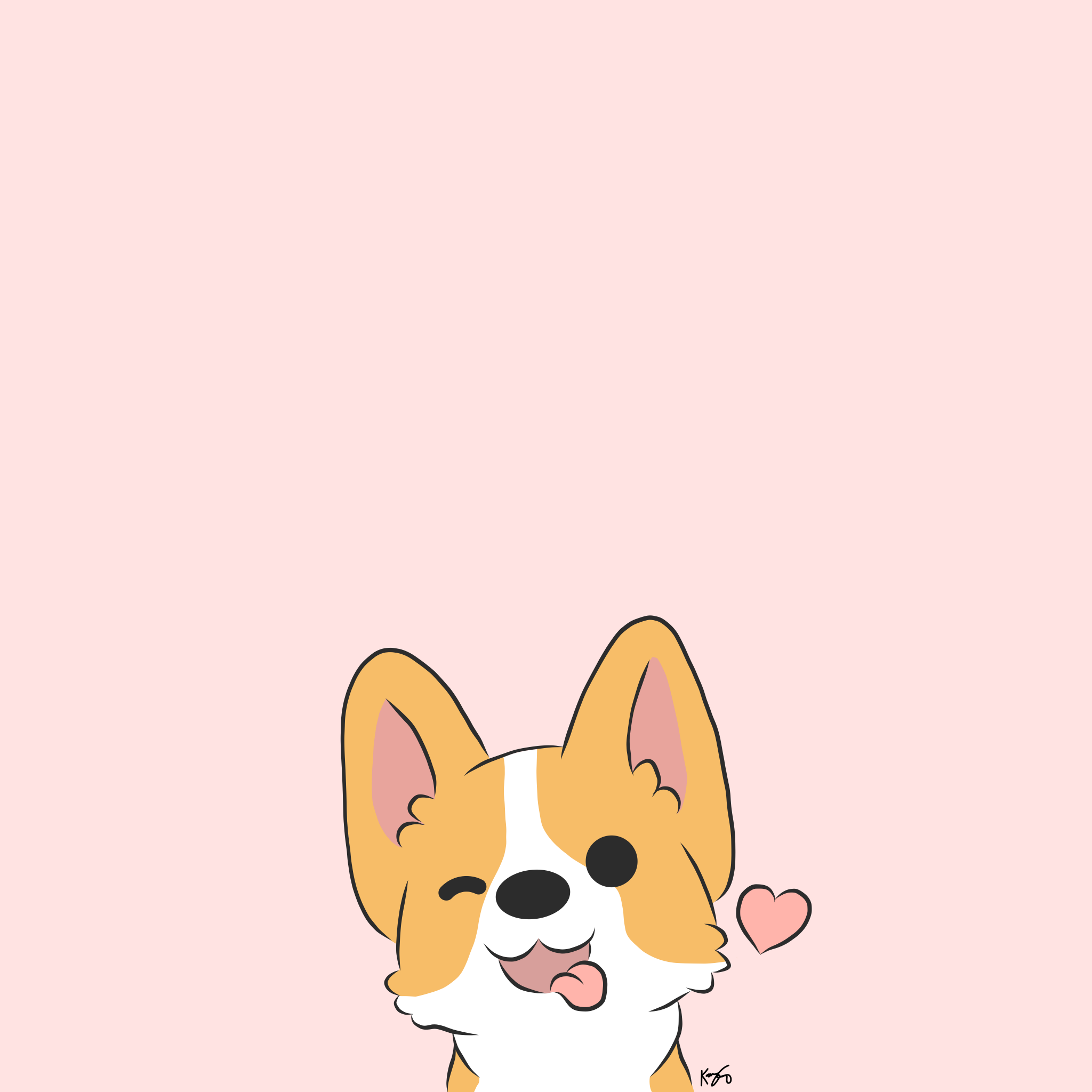 cute Corgi backgrounds 0064