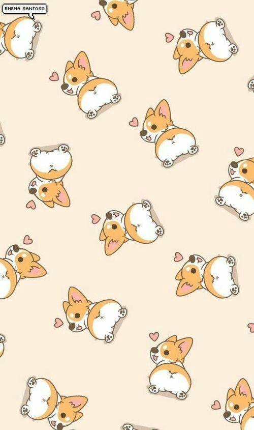 cute Corgi backgrounds 0068