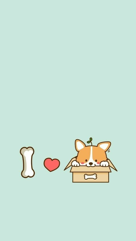 cute Corgi backgrounds 0080