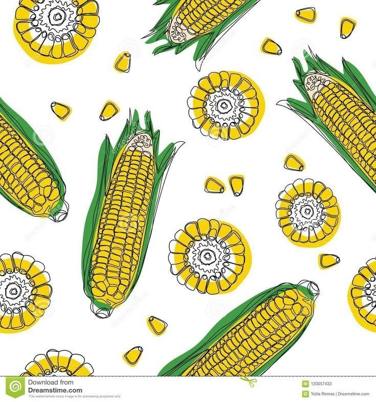 cute corn background 0017