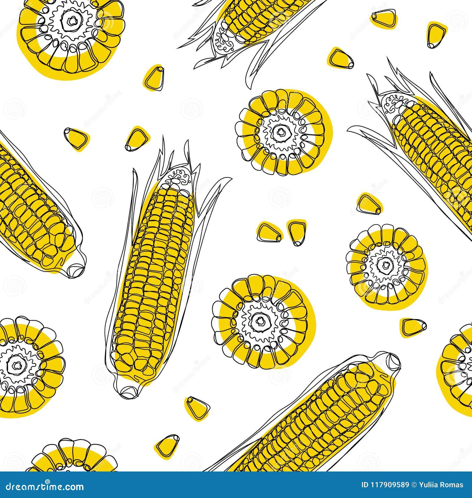 cute corn background 0050