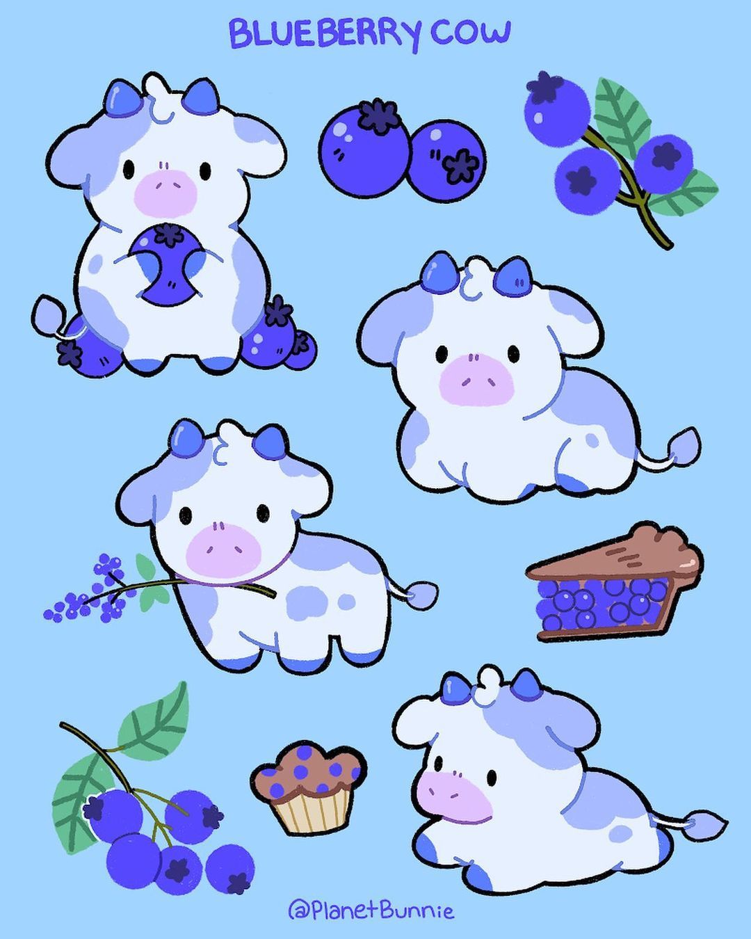 cute cow backgrounds 0025