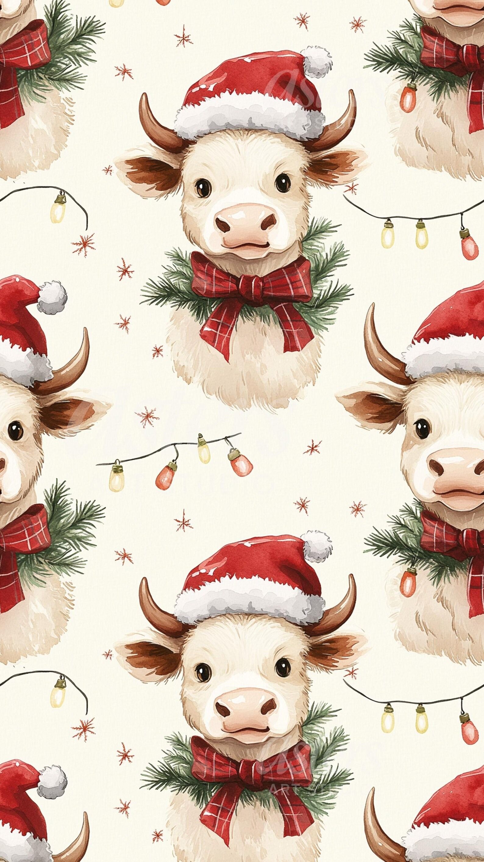 cute cow backgrounds 0052