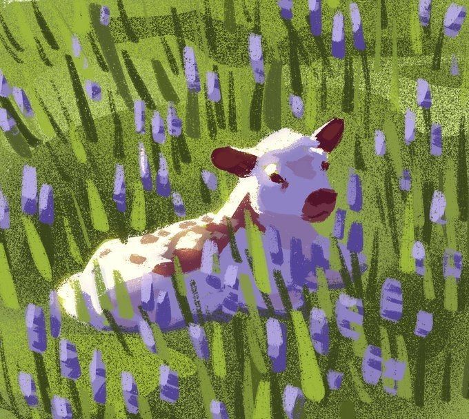 cute cow backgrounds 0094