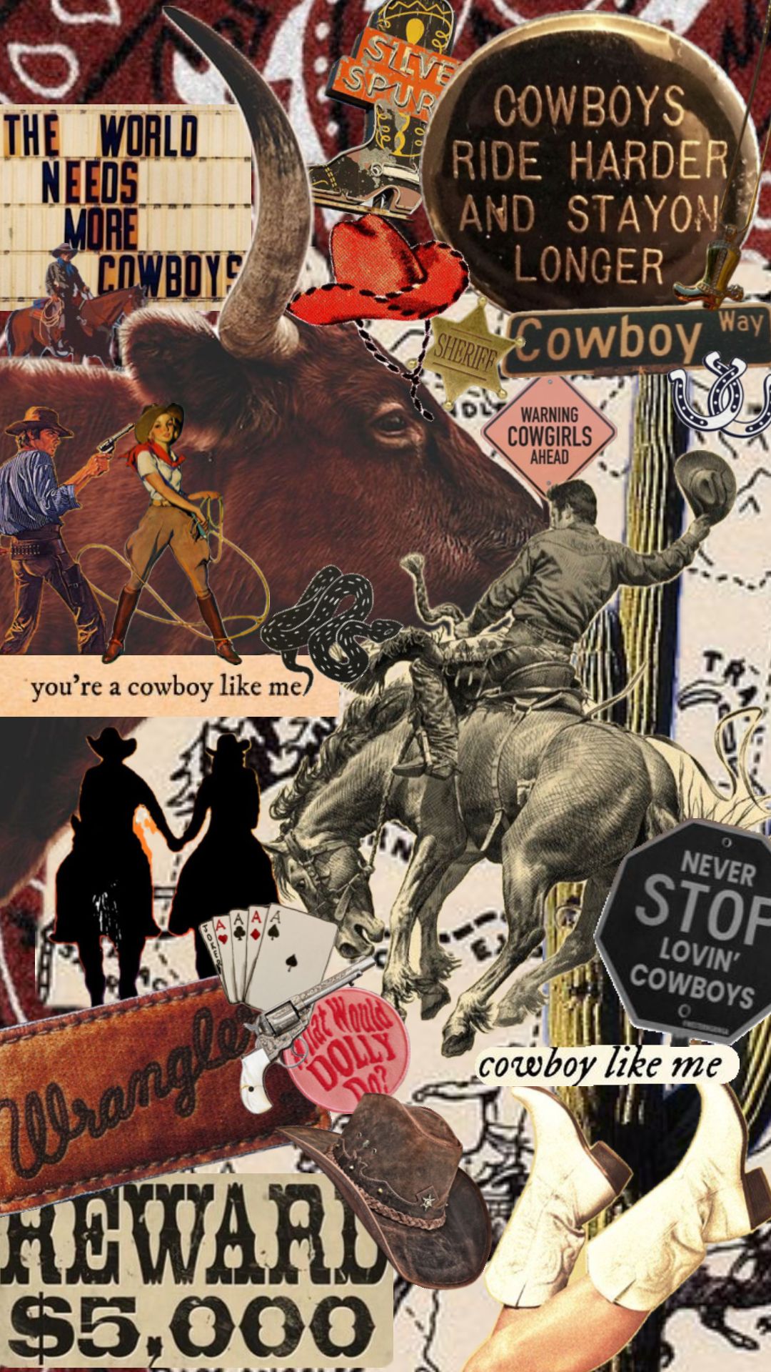 cute cowgirl backgrounds 0034