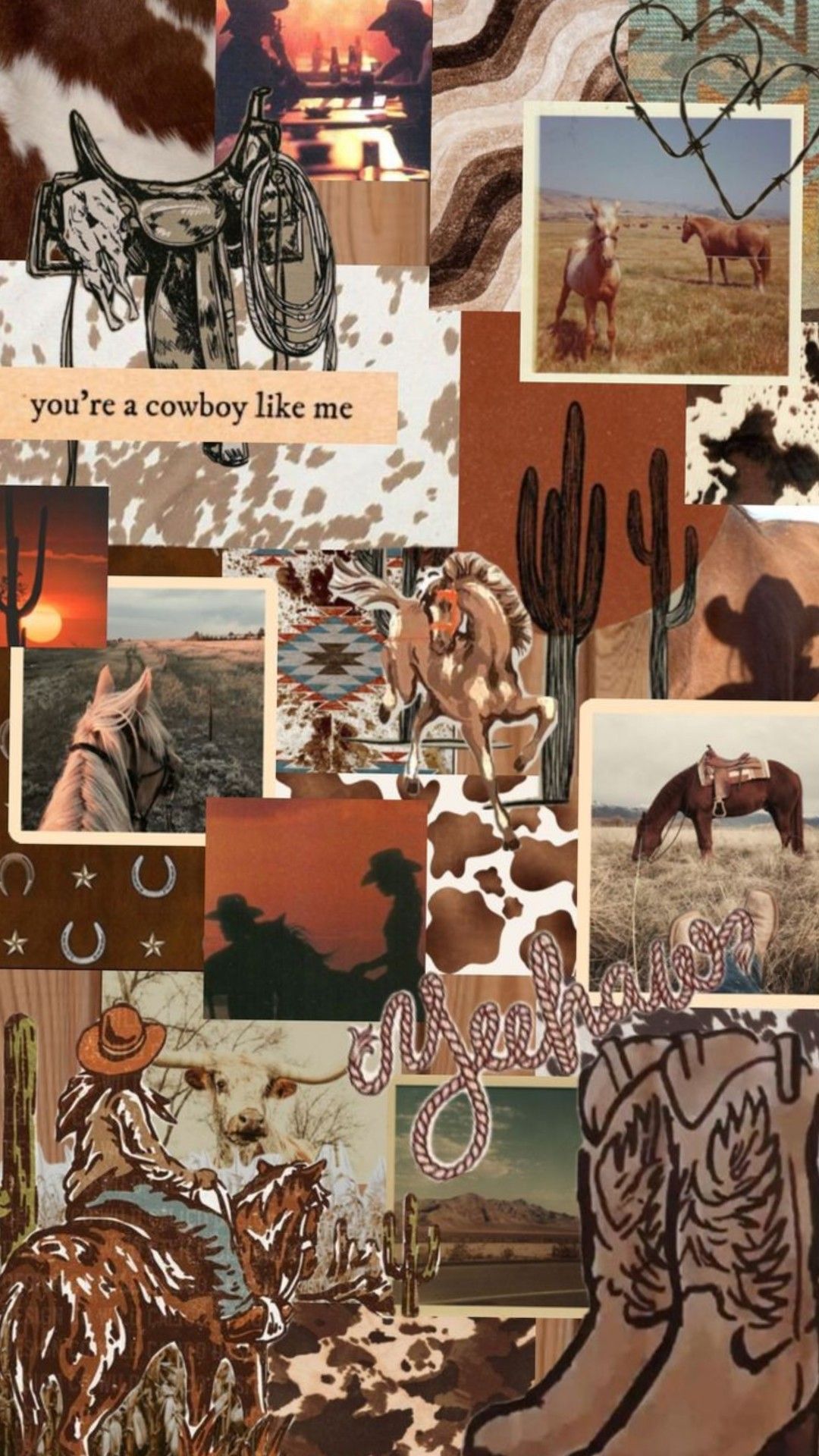 cute cowgirl backgrounds 0036