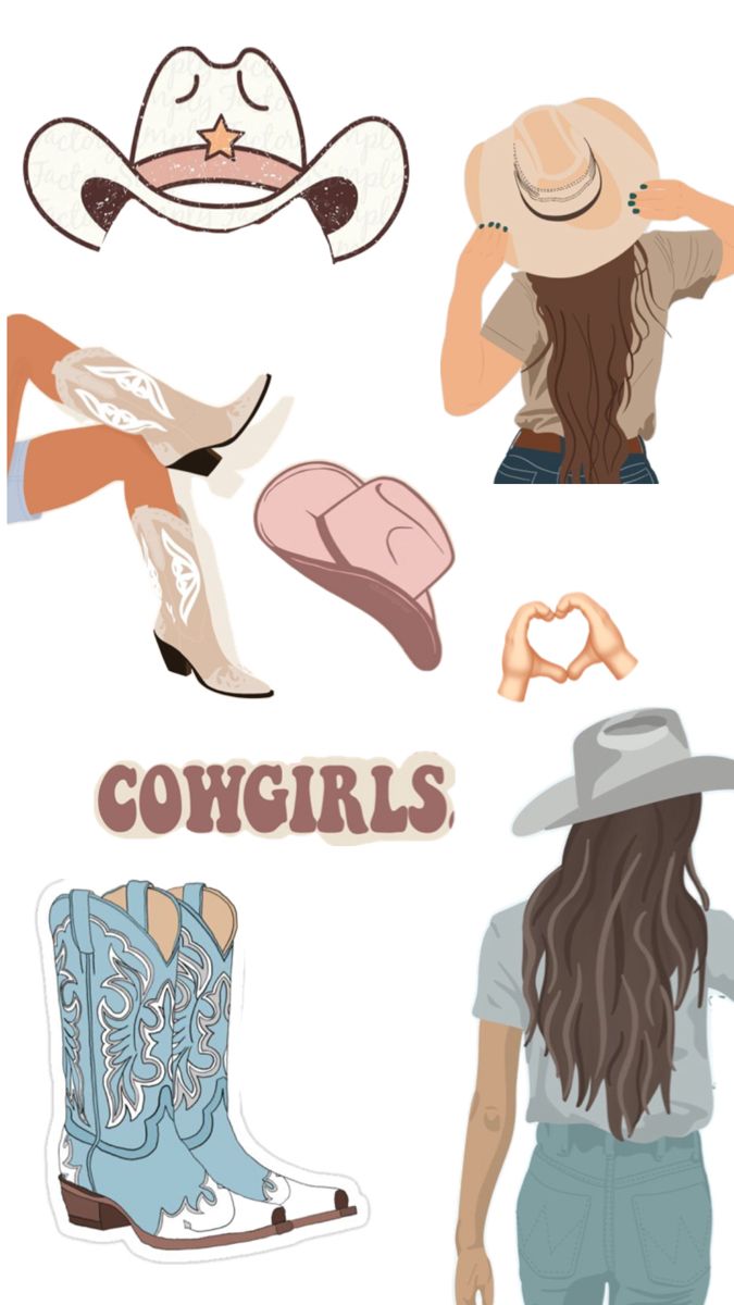 cute cowgirl backgrounds 0040