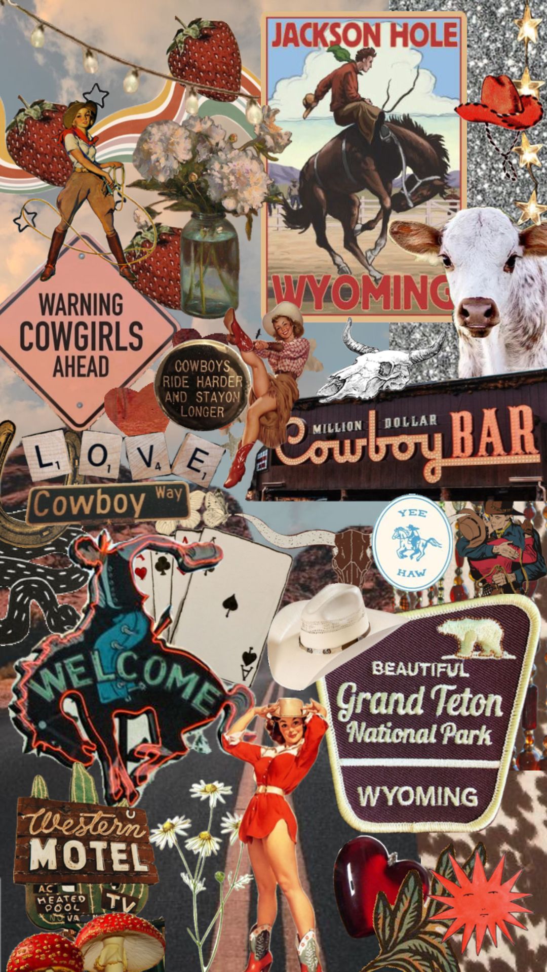 cute cowgirl backgrounds 0053