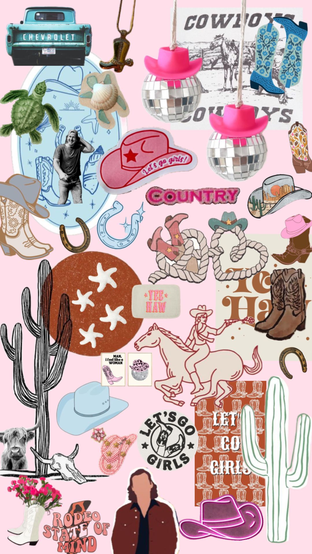 cute cowgirl backgrounds 0076