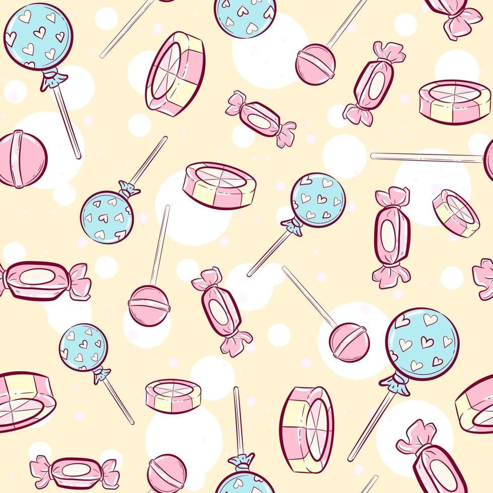 cute cupcake background 0012