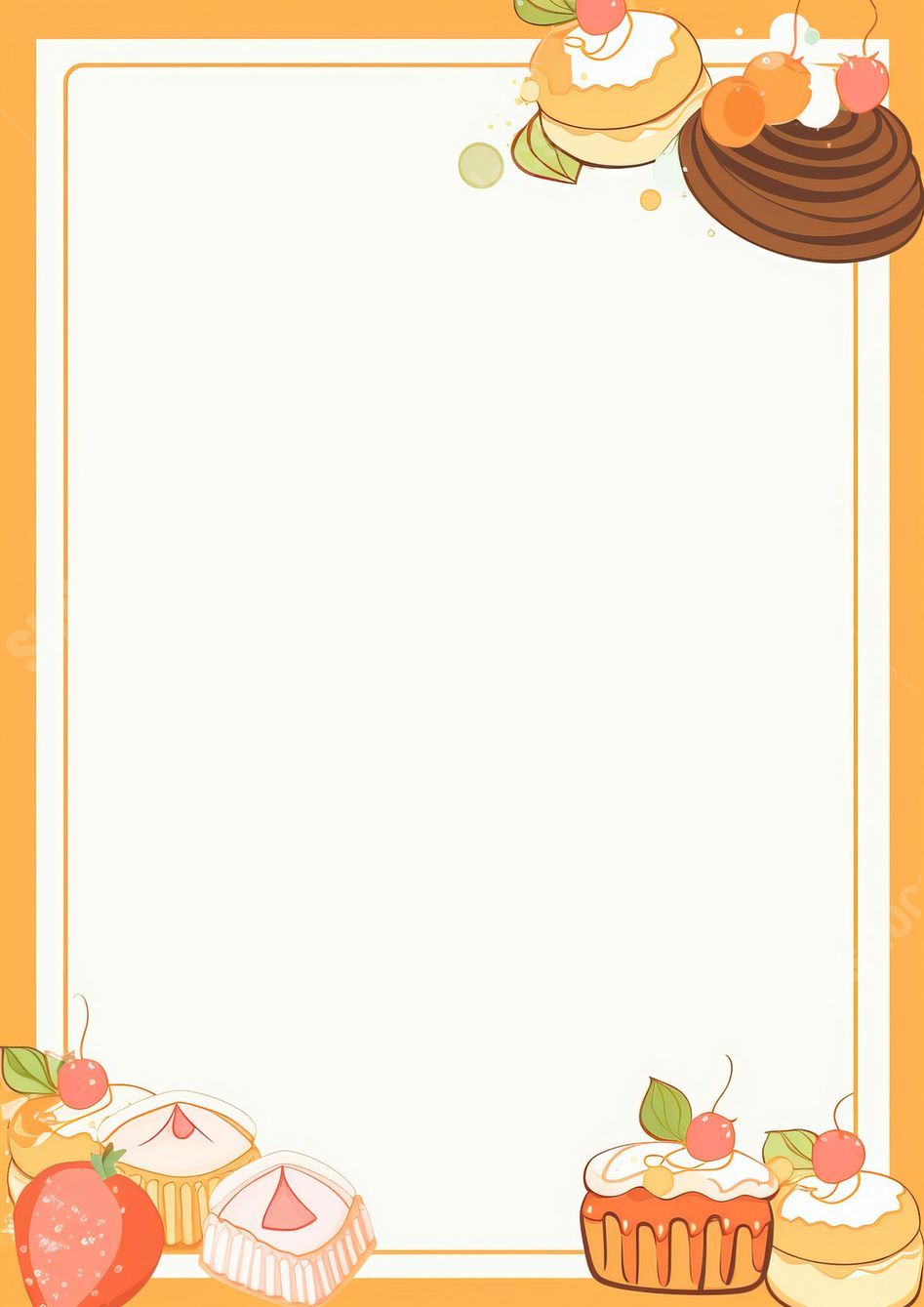 cute cupcake background 0016