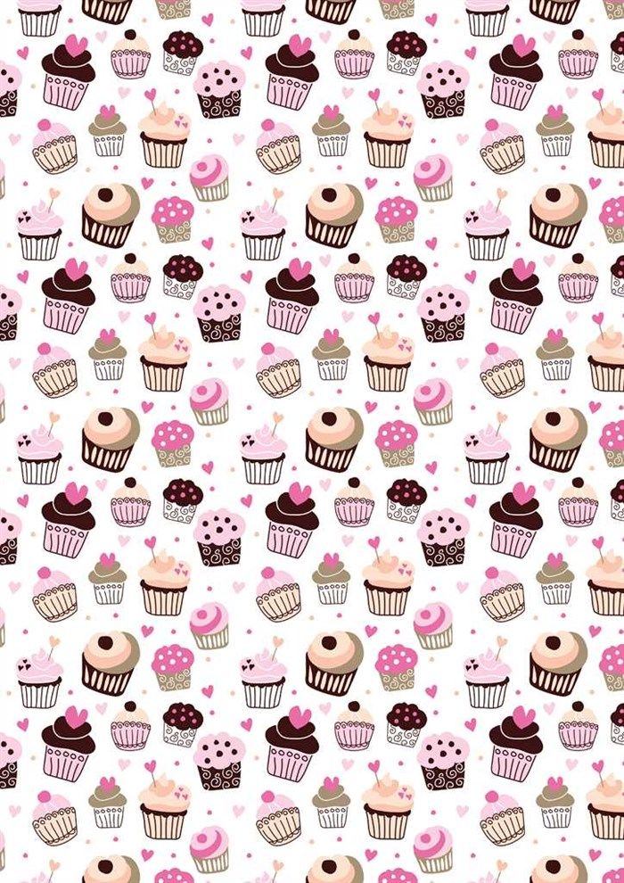 cute cupcake background 0017