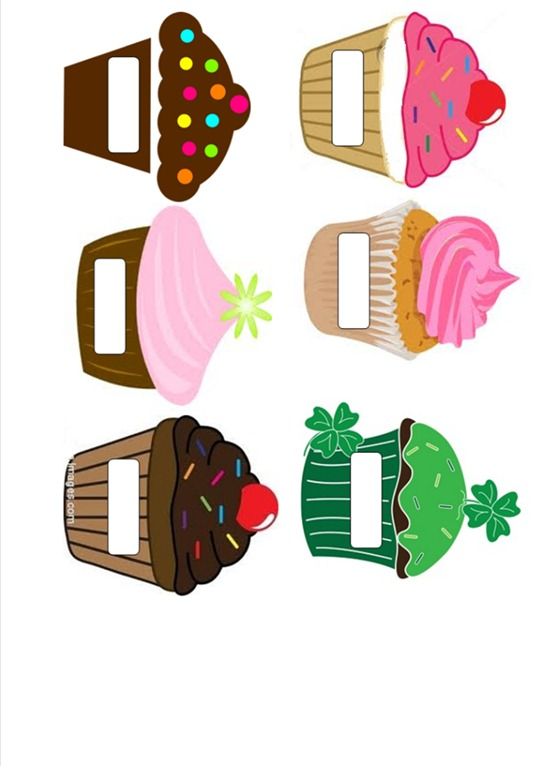 cute cupcake background 0021