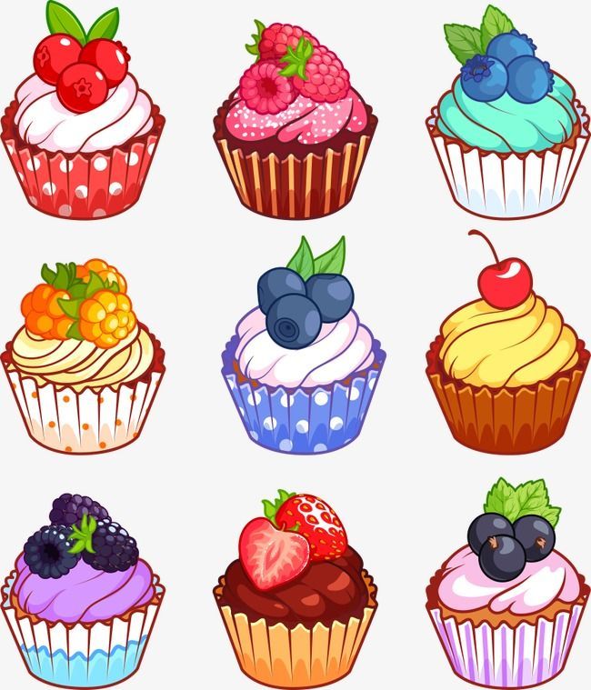 cute cupcake background 0042