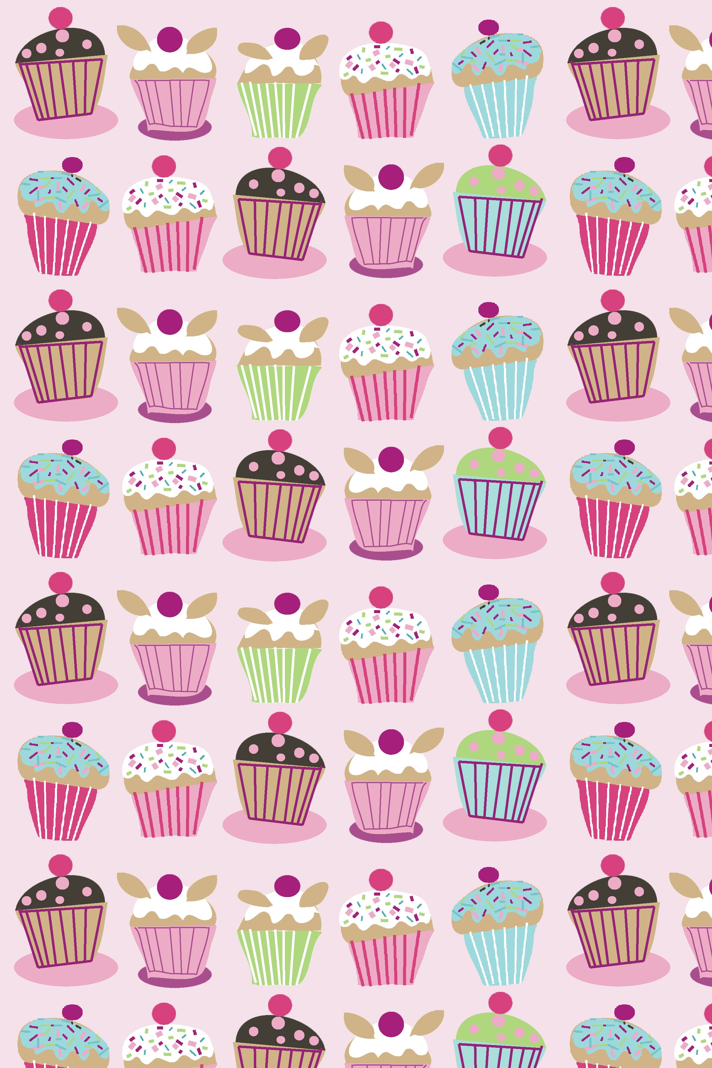 cute cupcake background 0056