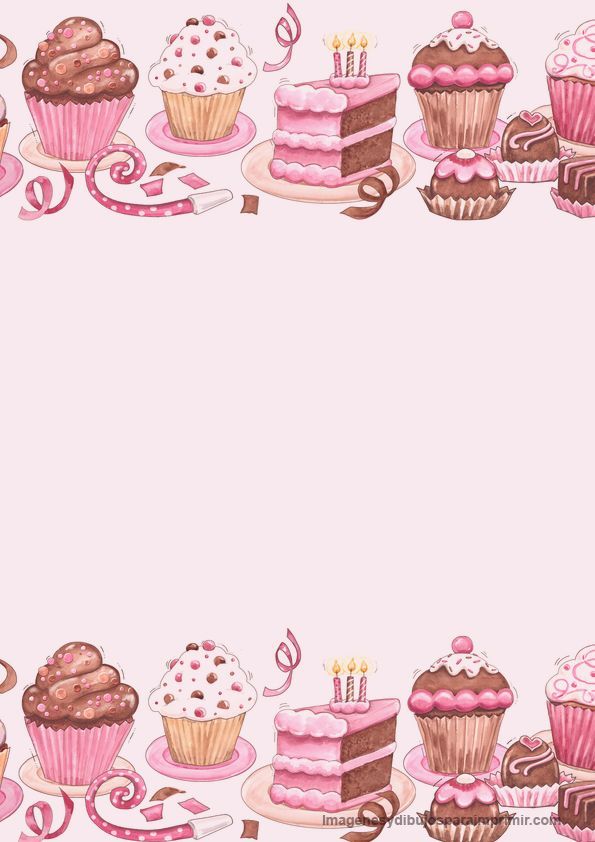 cute cupcake background 0068