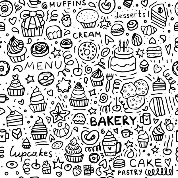 cute cupcake background 0088