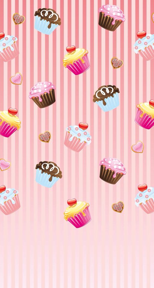 cute cupcake background 0090