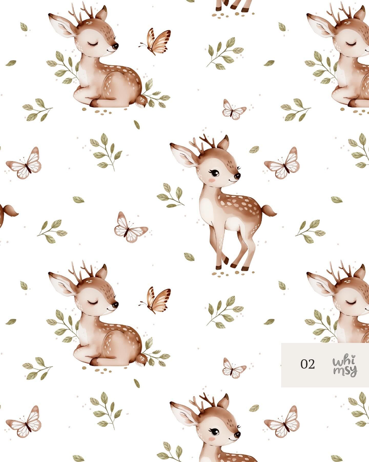 cute deer background 0025