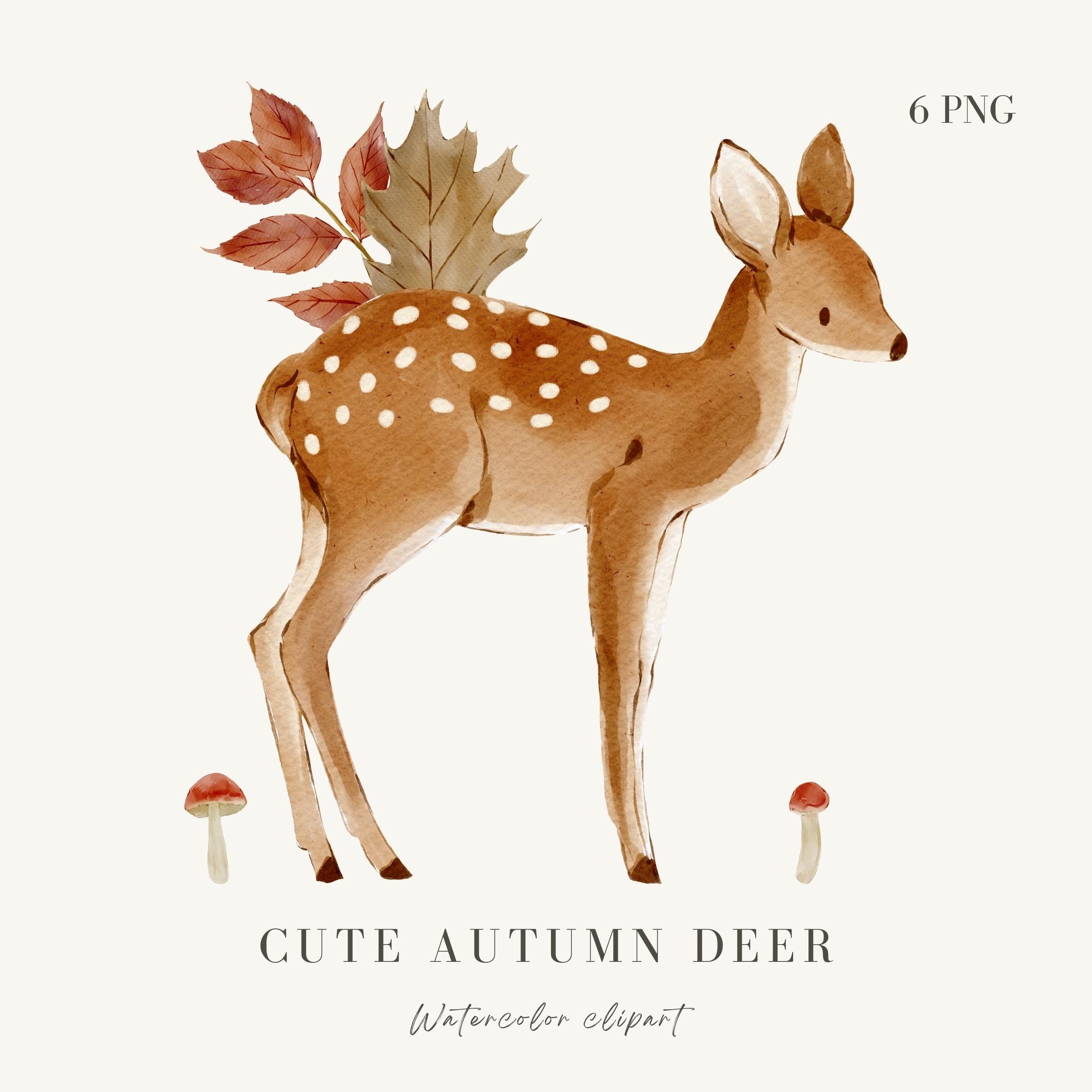 cute deer background 0030