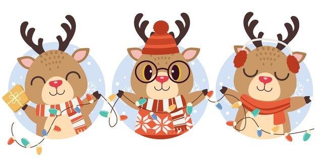 cute deer background 0031