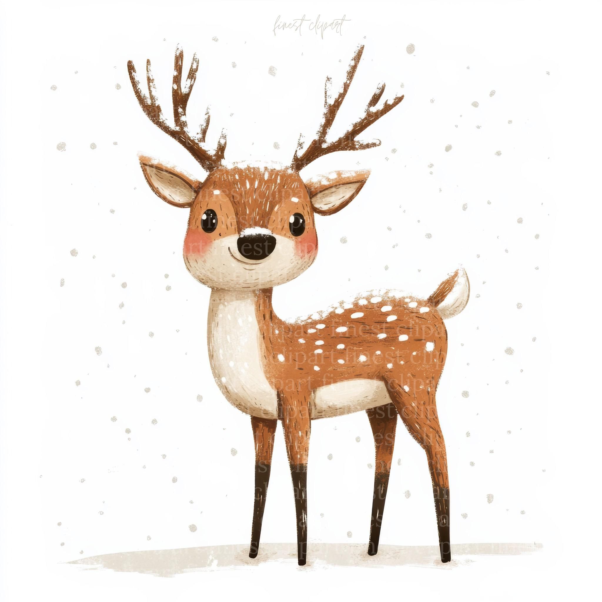 cute deer background 0044