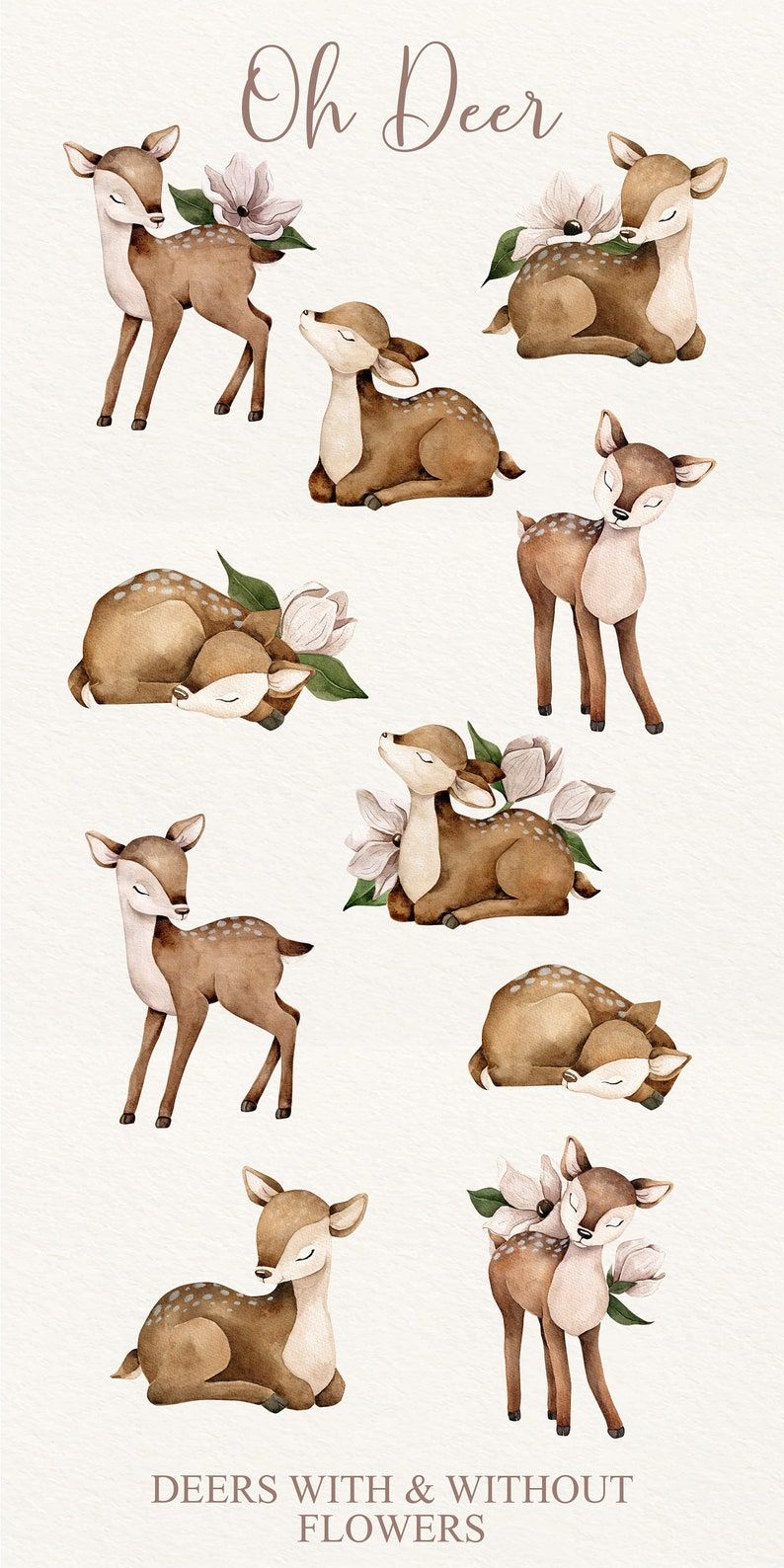 cute deer background 0052