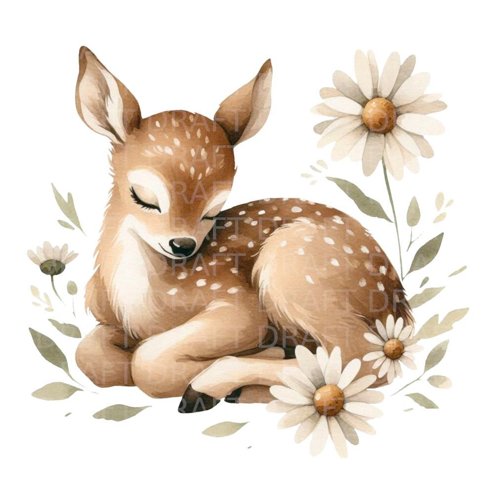 cute deer background 0055