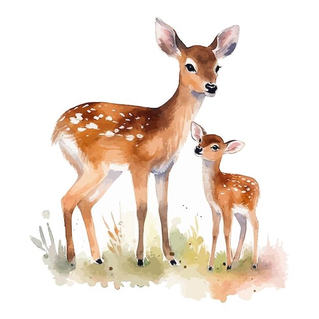 cute deer background 0063