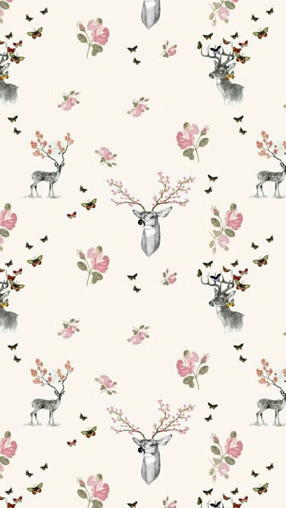 cute deer background 0070