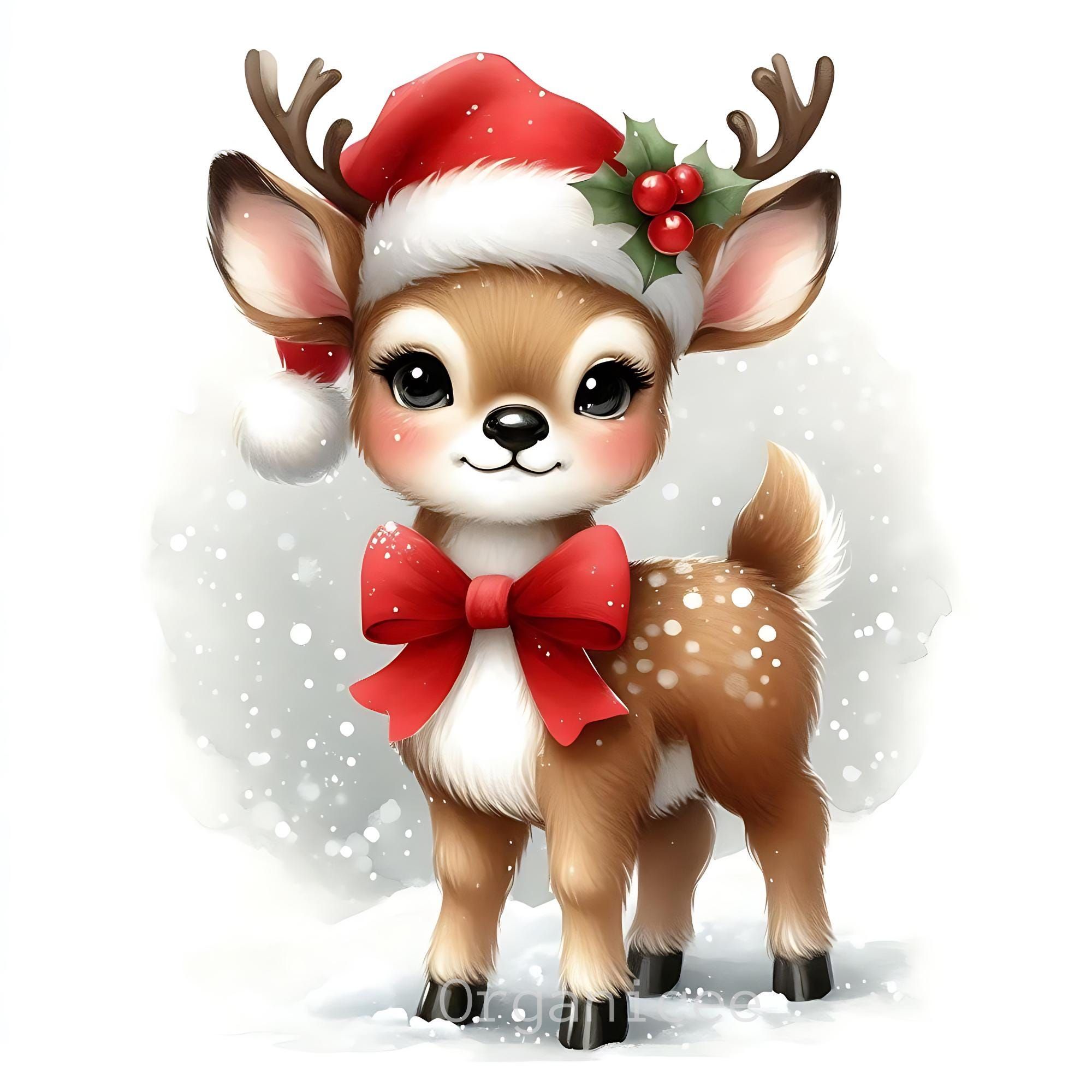 cute deer background 0079