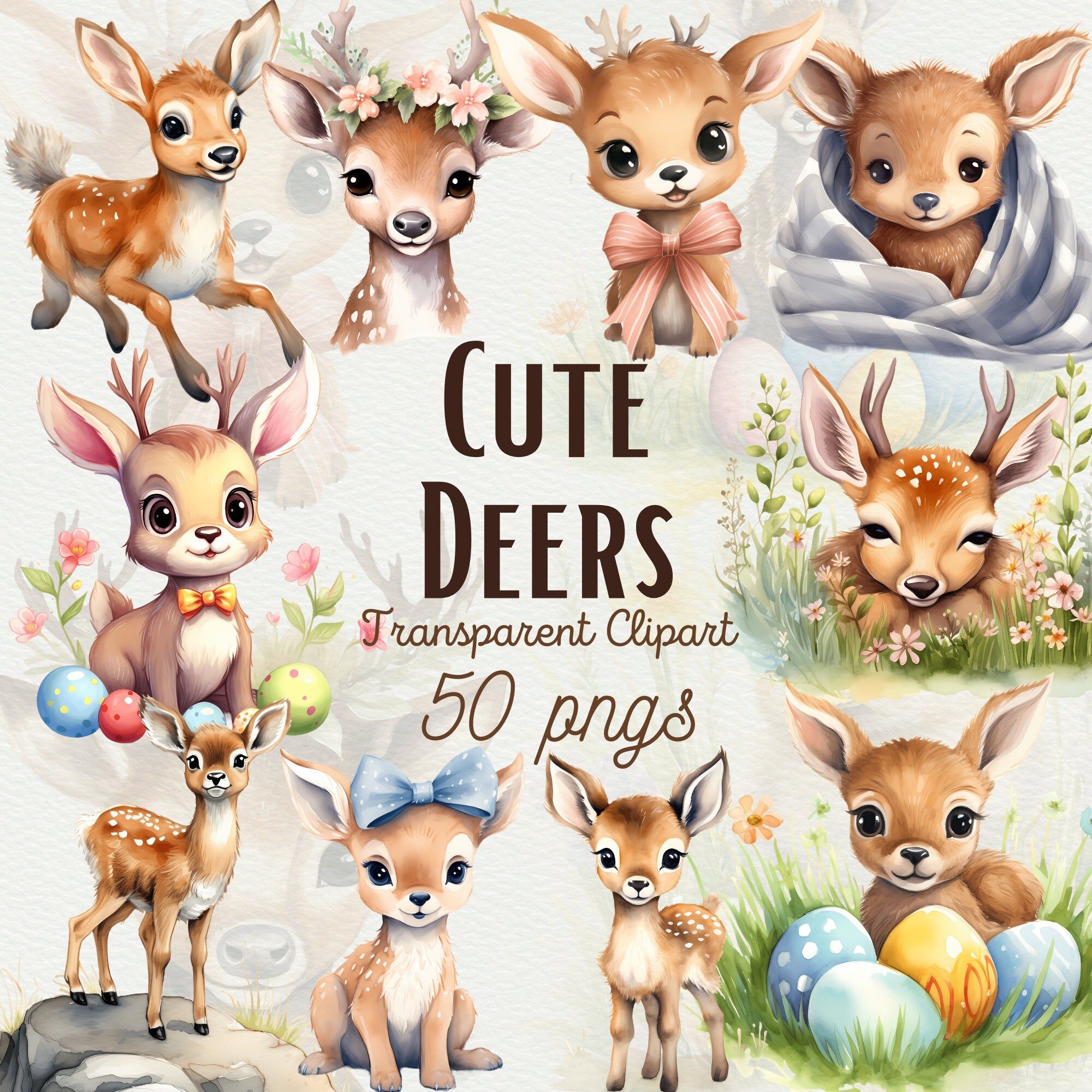 cute deer background 0081