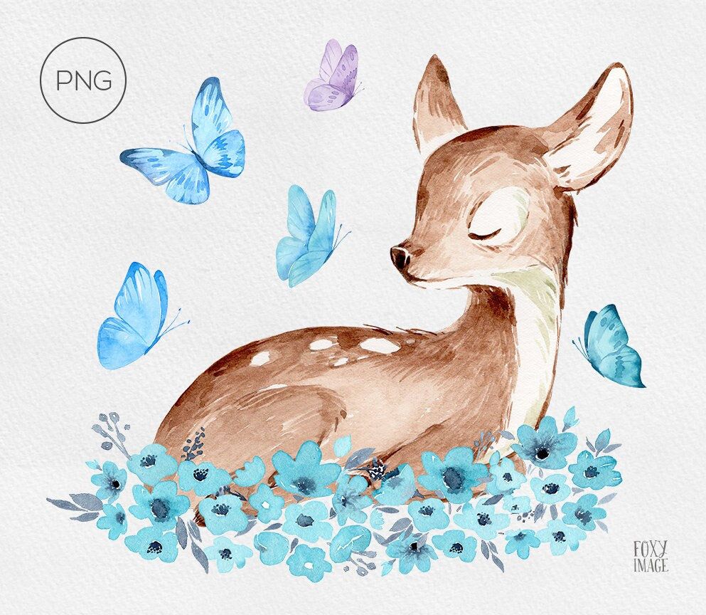 cute deer background 0083