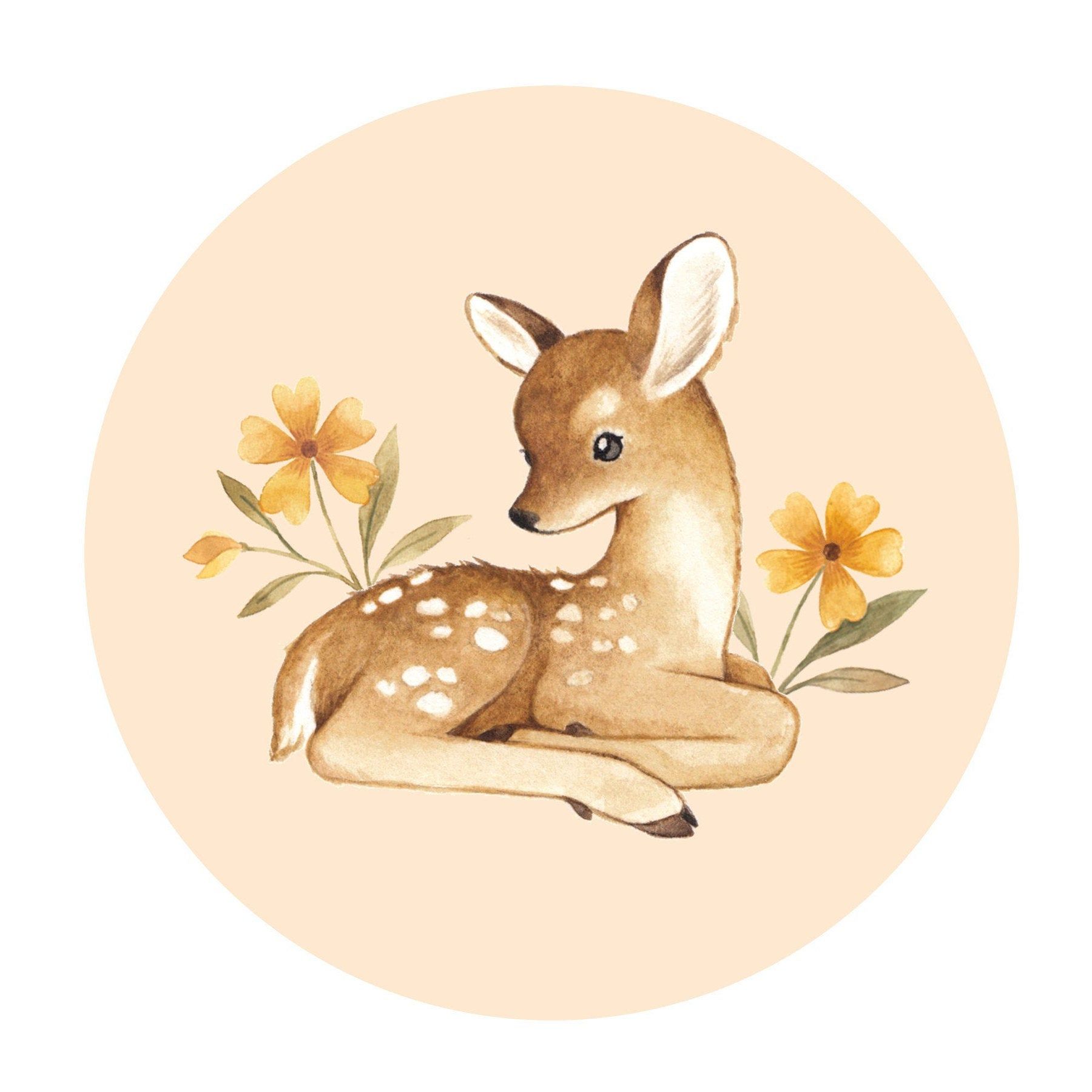 cute deer background 0088