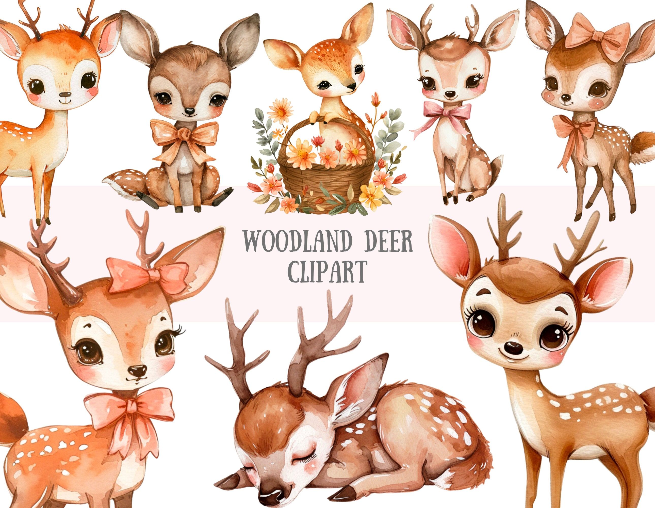 cute deer background 0093