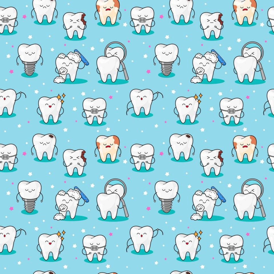 cute dental backgrounds 0013